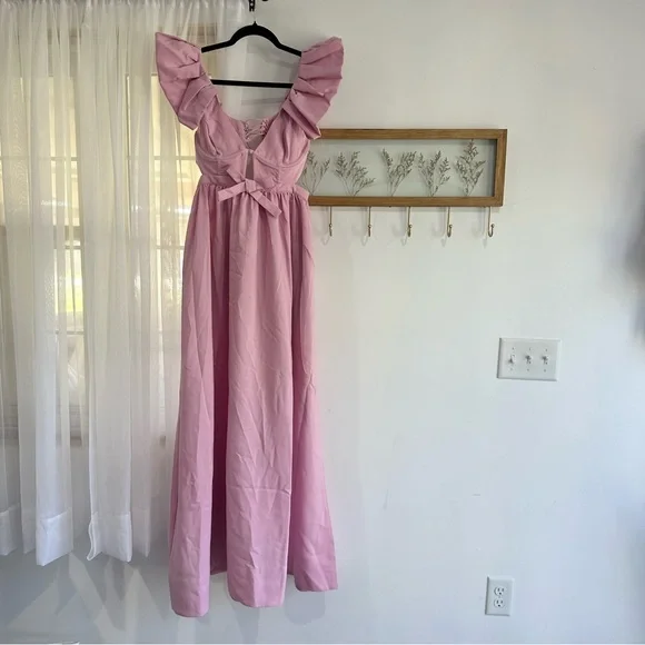 NEW For Love And Lemons Miriam Dress - Picture 12 of 16